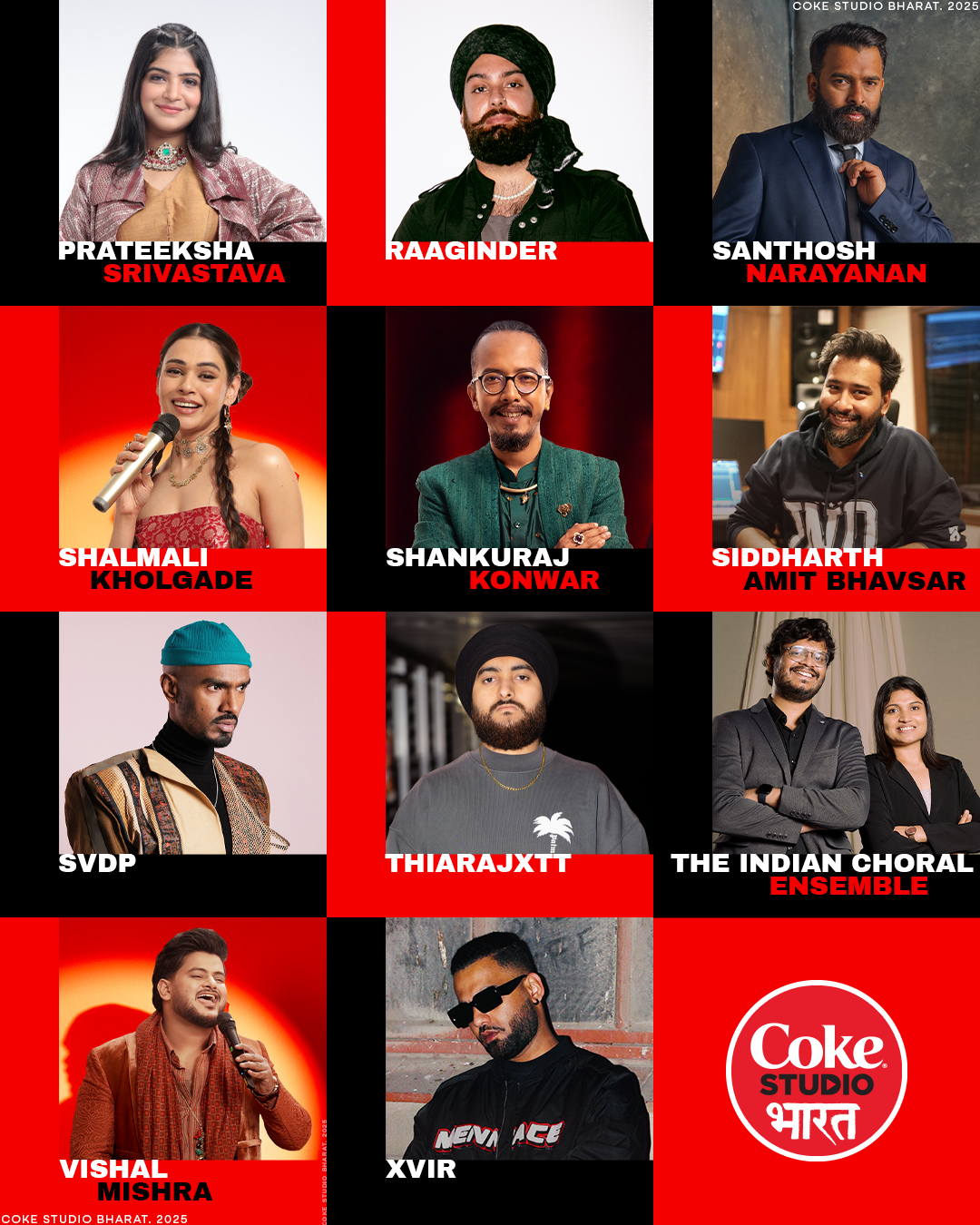 Coke Studio Bharat Season 3 Unveils An Iconic Line Up Get Ready For Coke Studio Bharat Season 3 Unveils An Iconic Line Up Get Ready For